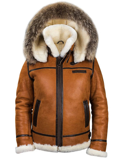 Bryan™ | Cappotto invernale in pelle